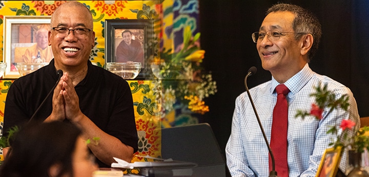 Dzogchen Ponlop Rinpoche and Acharya Lama Tenpa Gyaltsen